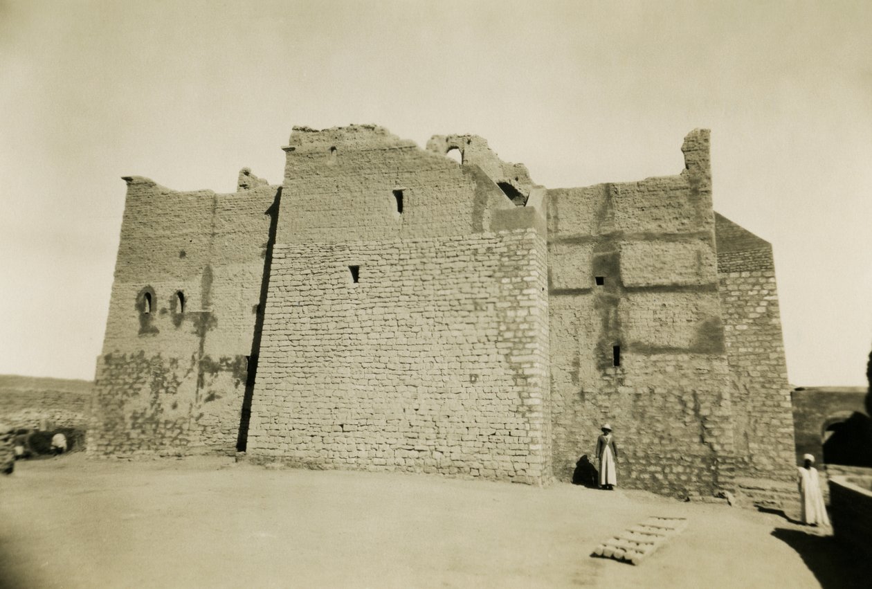 Simeons kloster, Aswan, Egypten, foto af Ugo Monneret de Villard af Ugo Monneret de Villard