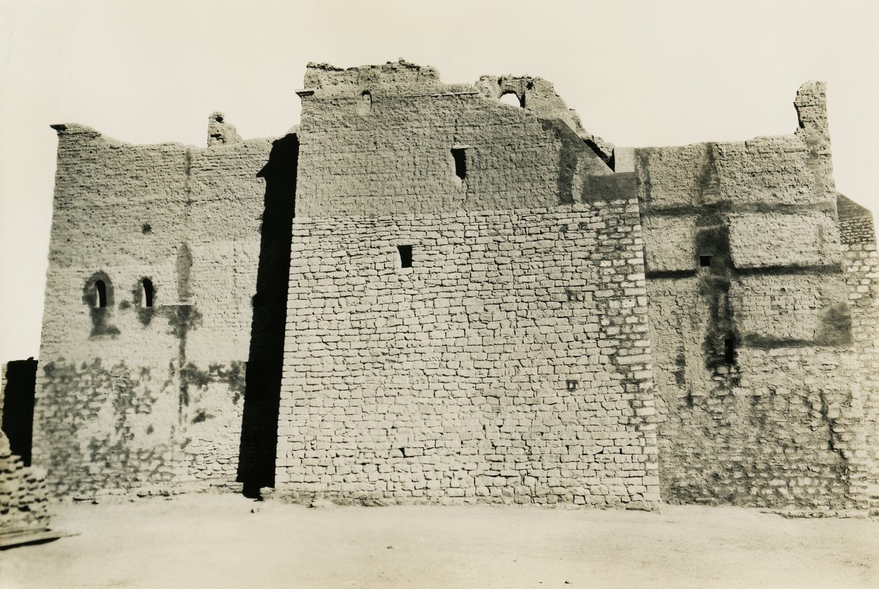 Simeons kloster, Aswan, Egypten, foto af Ugo Monneret de Villard af Ugo Monneret de Villard