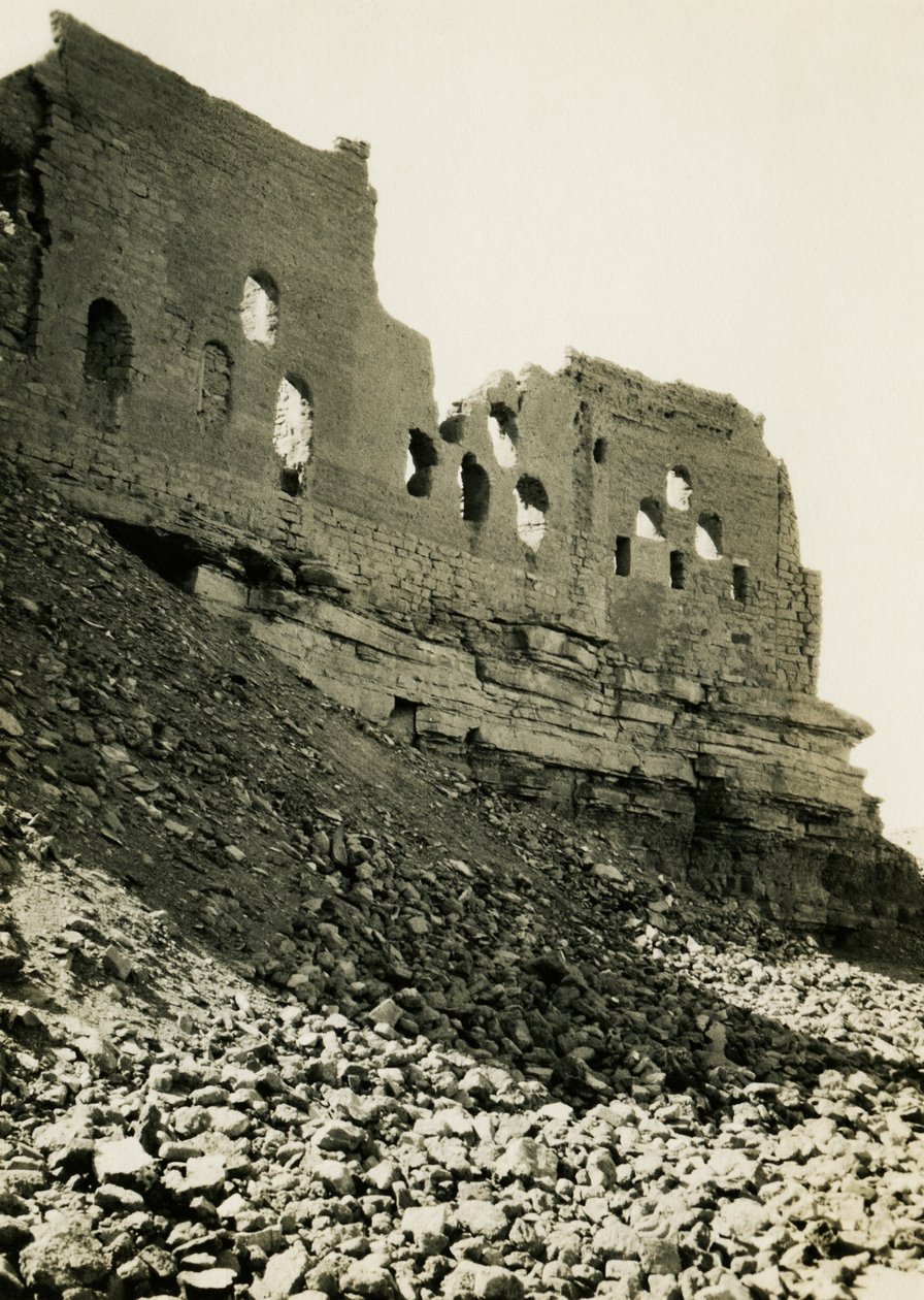 Simeons kloster, Aswan, Egypten, foto af Ugo Monneret de Villard af Ugo Monneret de Villard