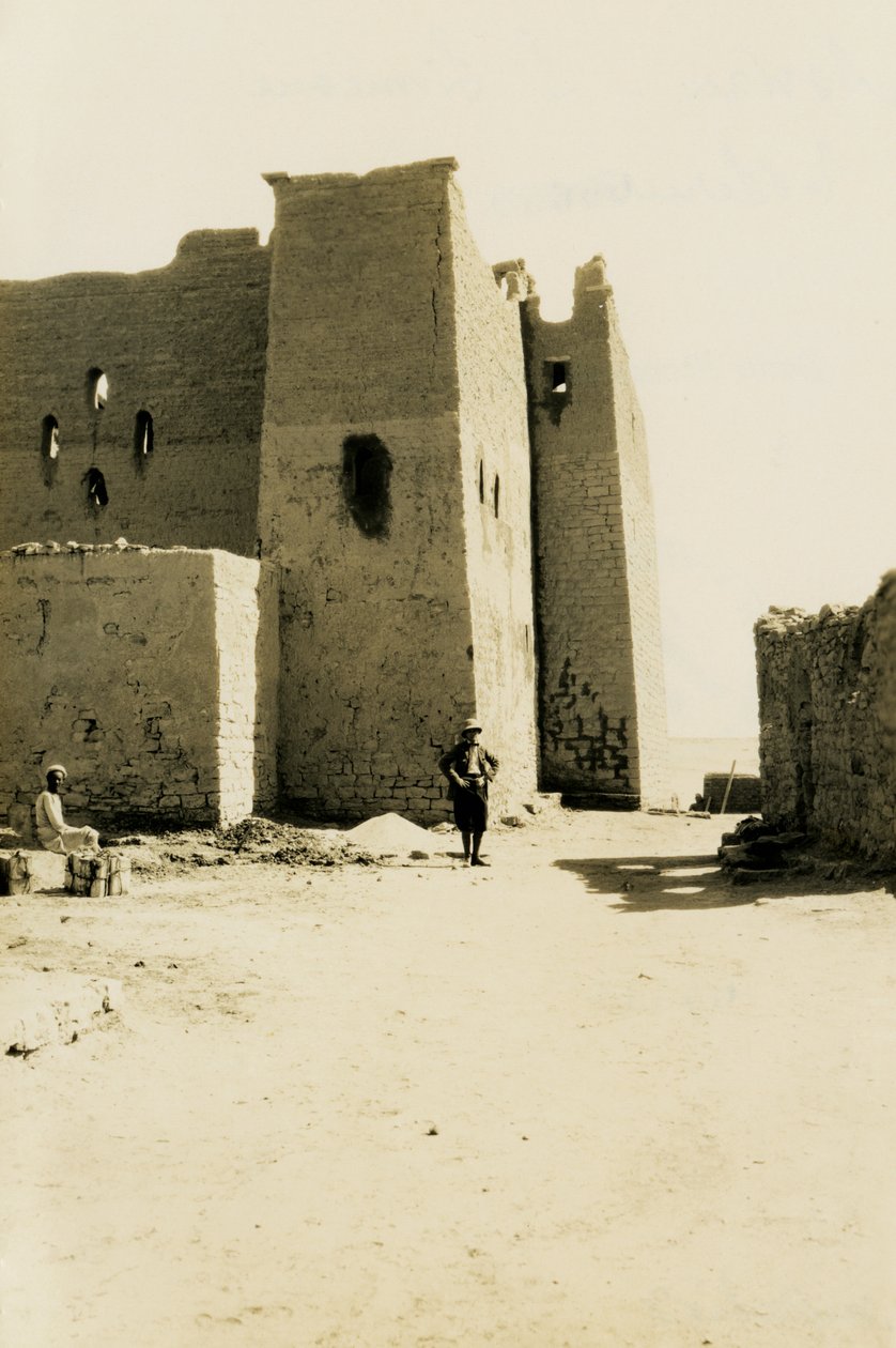 Simeons kloster, Aswan, Egypten, foto af Ugo Monneret de Villard af Ugo Monneret de Villard