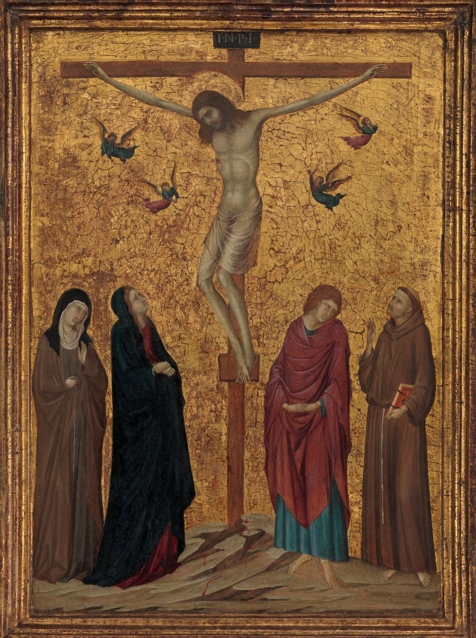 Korsfæstelsen, ca. 1315-20. af Ugolino da Siena