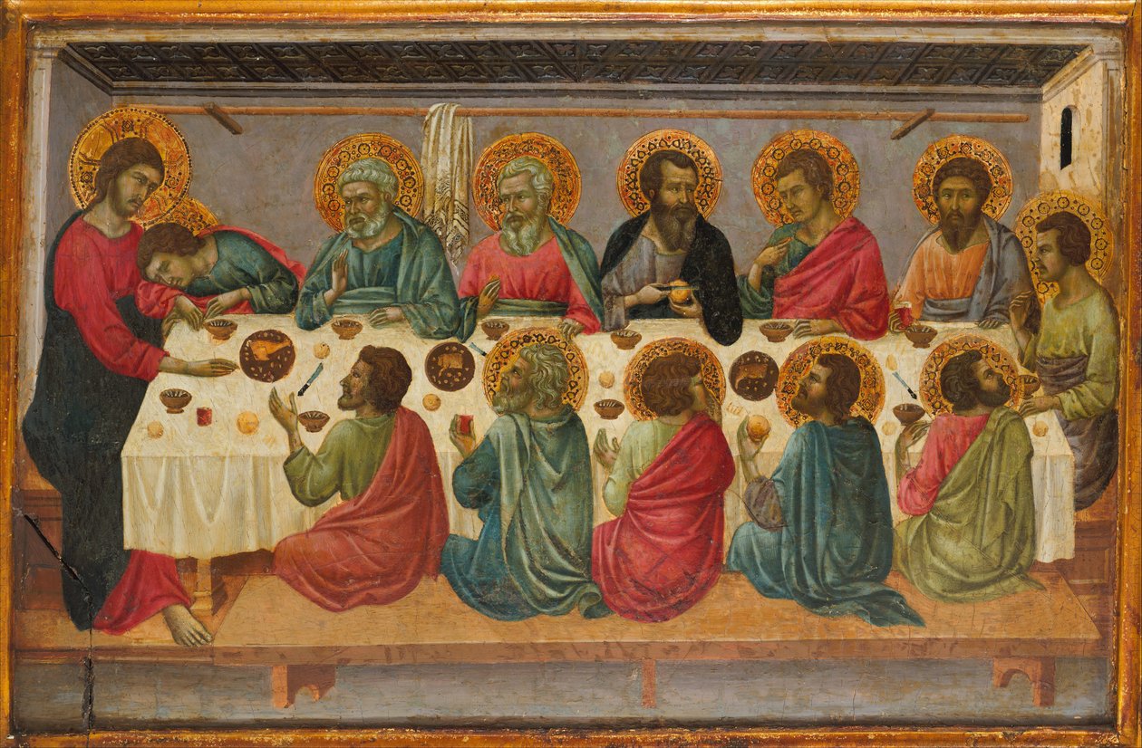 Den sidste nadver, ca. 1325-30. af Ugolino da Siena
