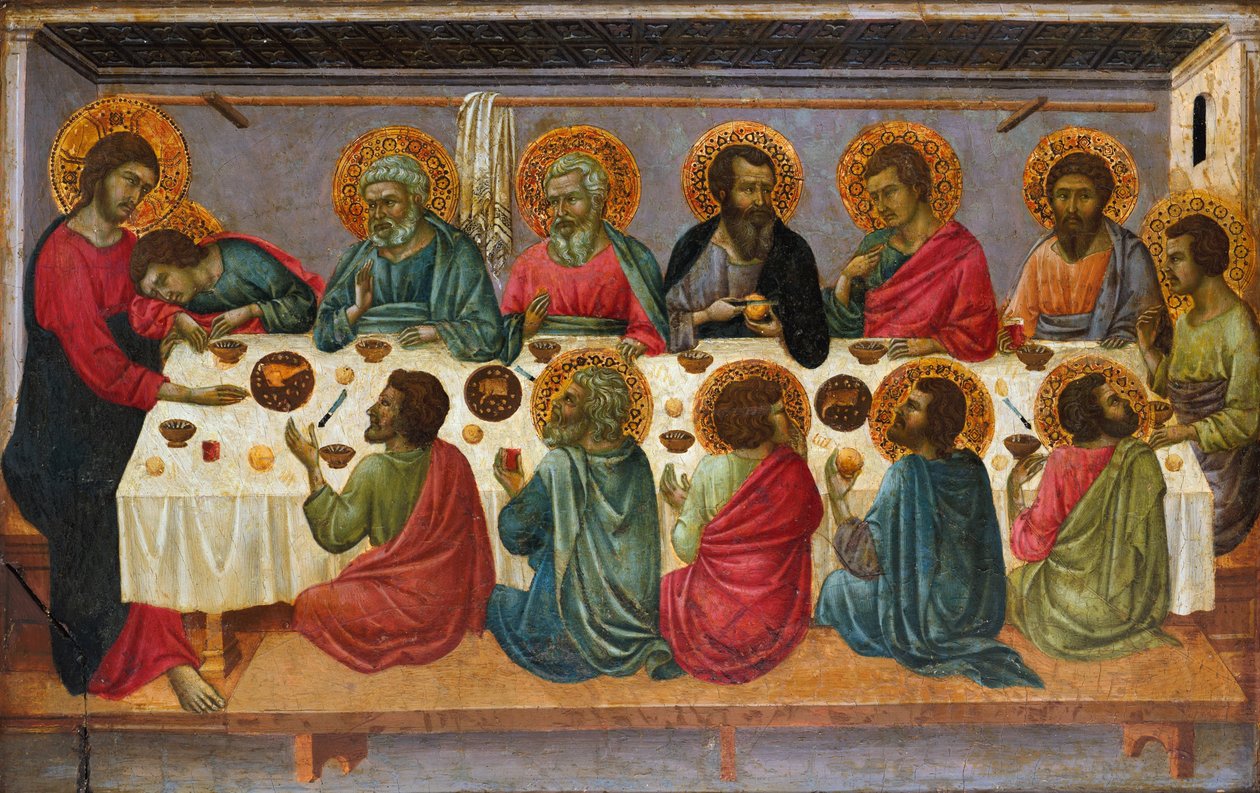 Den sidste nadver, 1310-1315 af Ugolino di Nerio