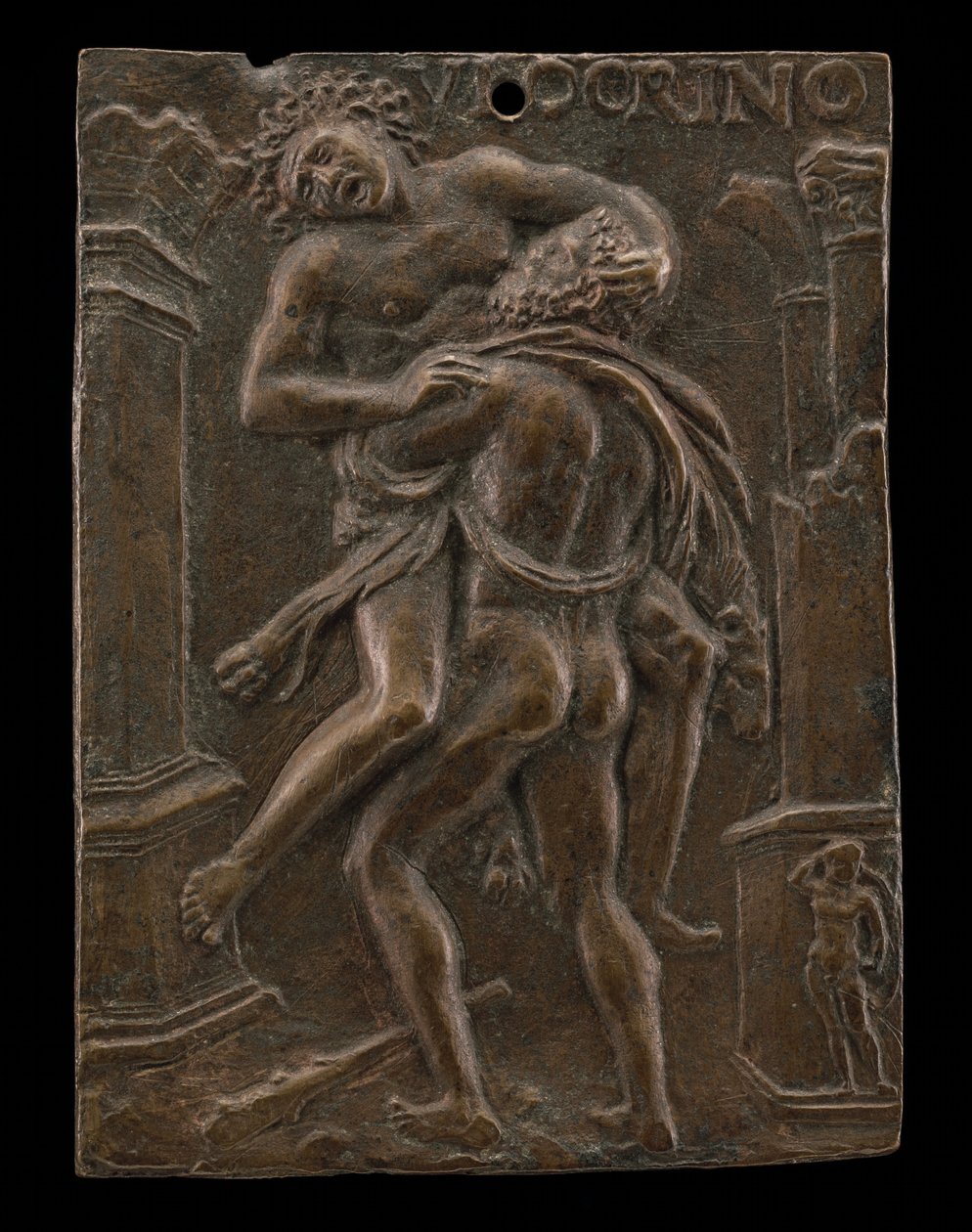 Hercules og Antaeus af Ulocrino