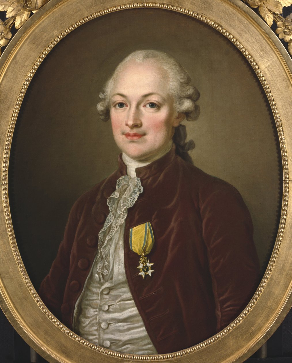 Baron Erik Magnus de Stael Holstein, Sveriges ambassadør i Frankrig - Portræt af Baron Erik Magnus Stael von Holstein (1749-1802), af Pasch, Ulrika Fredrika (1735-1796). Olie på lærred af Ulrika Fredrika Pasch