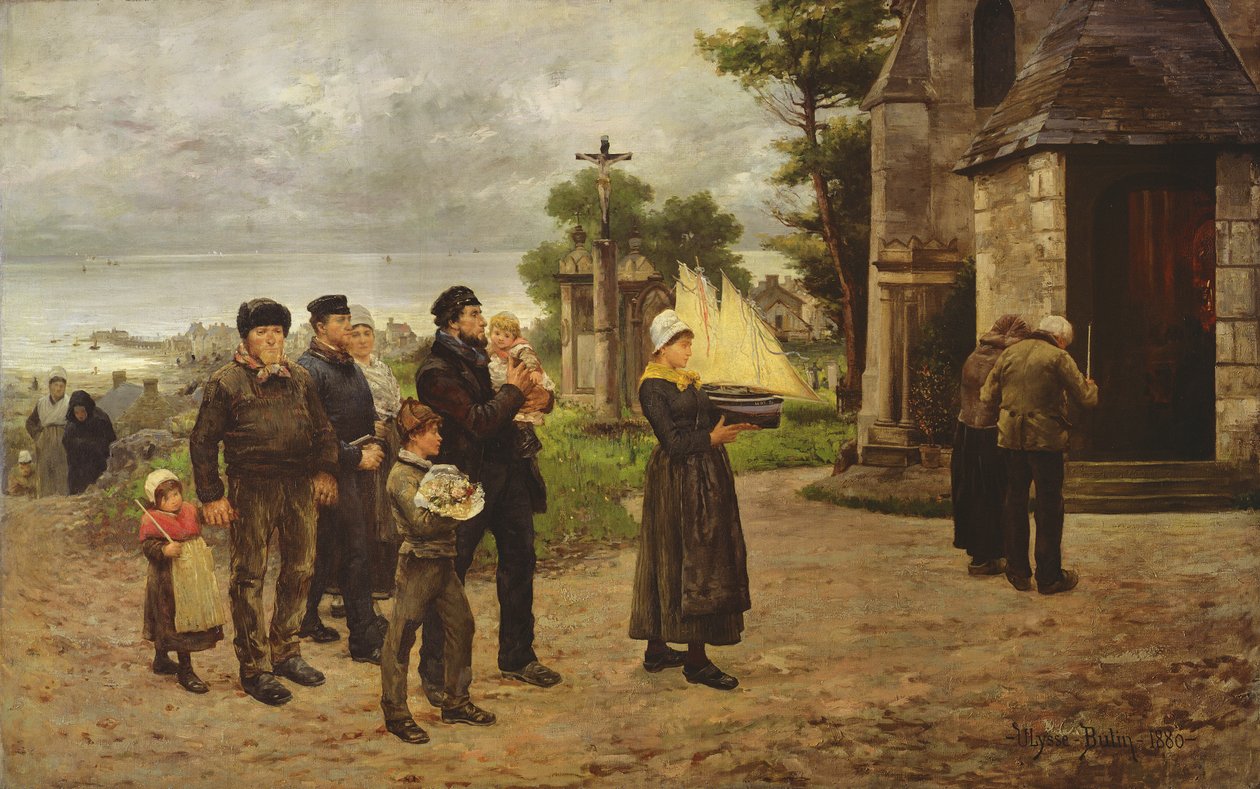 Ex-voto, 1880 af Ulysse Louis Auguste Butin