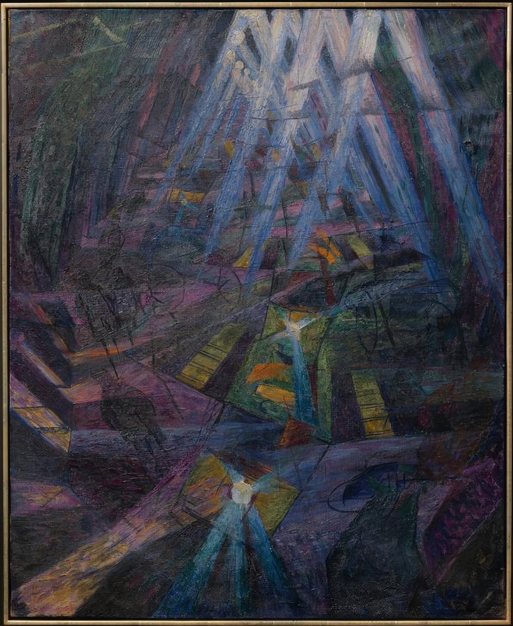 En vejs kræfter af Umberto Boccioni