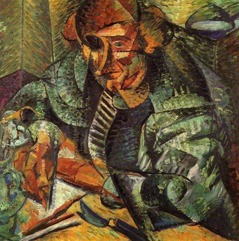 Lantigrazioso af Umberto Boccioni