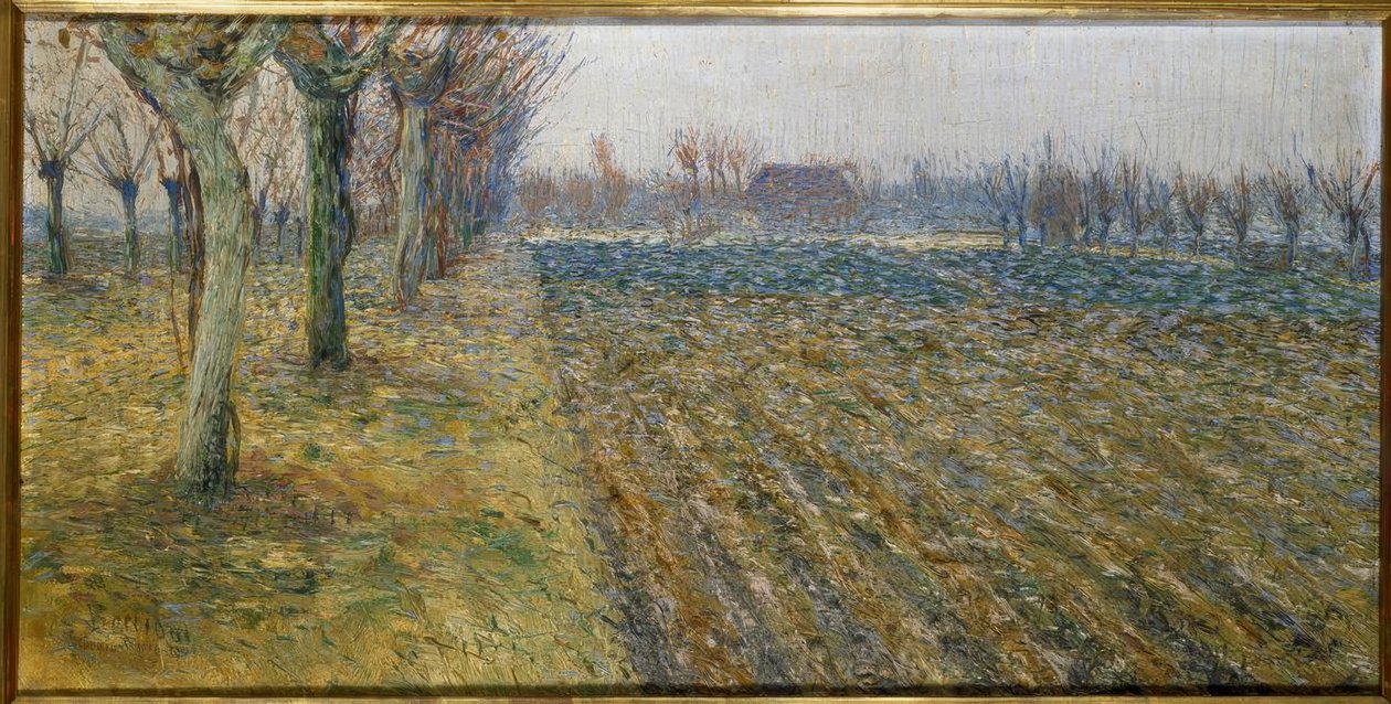 Landskab nær Padua af Umberto Boccioni
