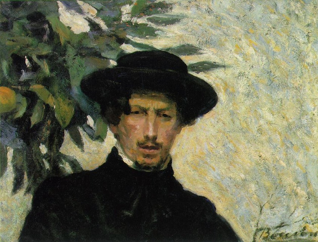 Selvportræt, 1905 af Umberto Boccioni