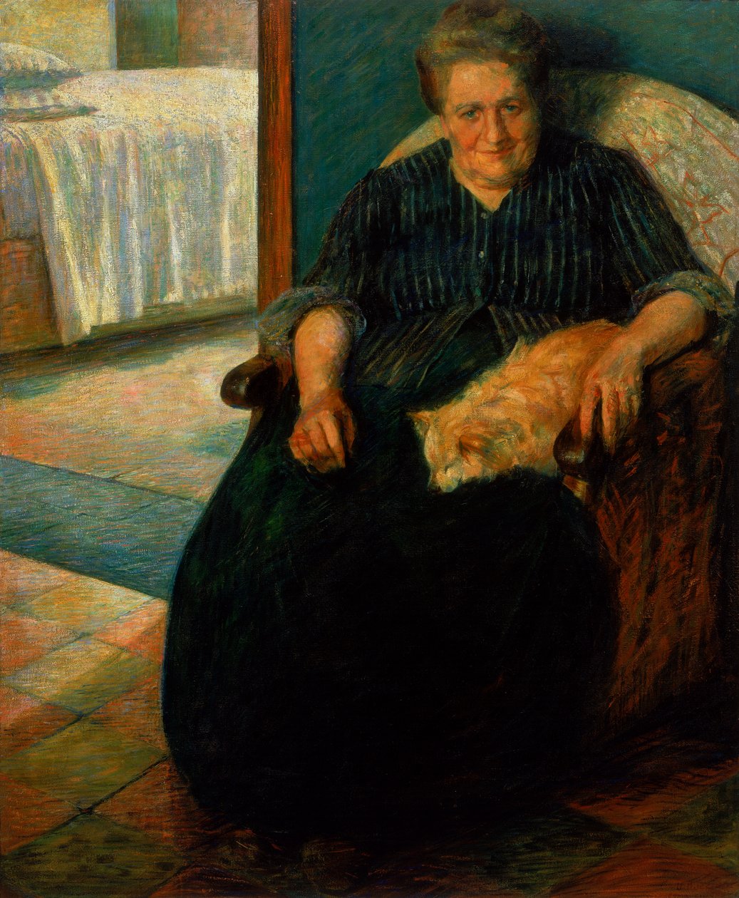 Lady Virginia, ca. 1905-10 af Umberto Boccioni