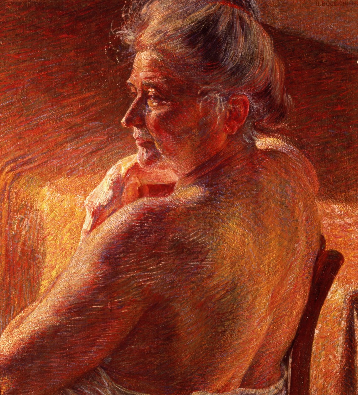 Effekten af sollys, 1909 af Umberto Boccioni