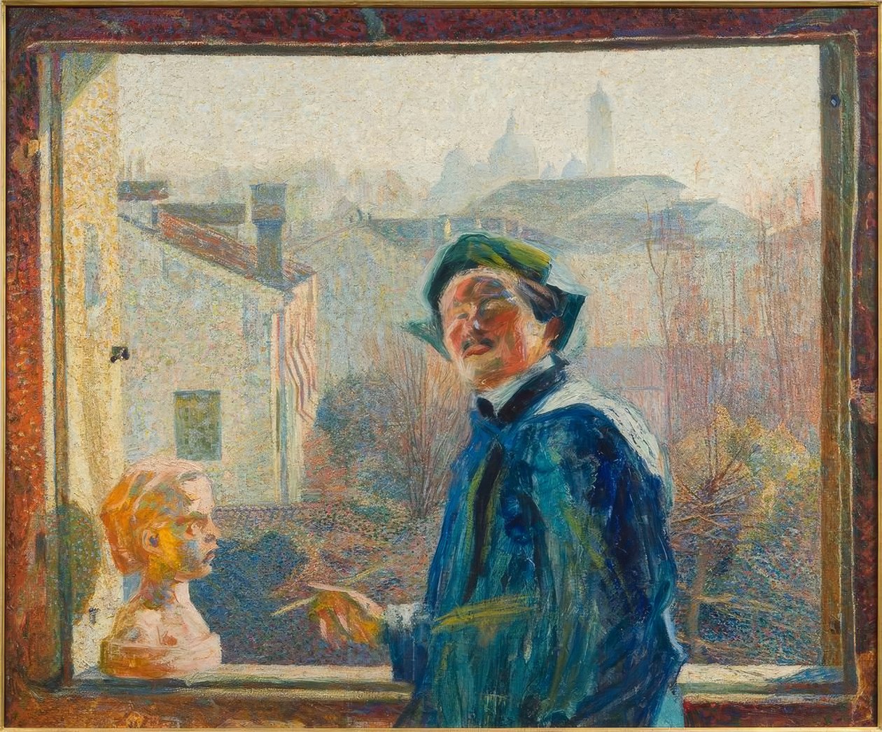 Valerio Brocchi / Gemälde von Umberto Boccioni af Umberto Boccioni
