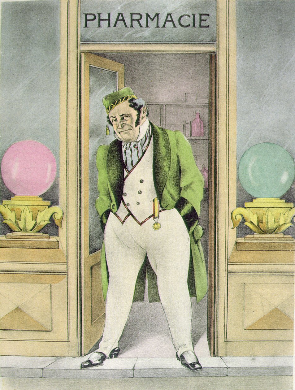 The Pharmacist Homais, Illustration for 