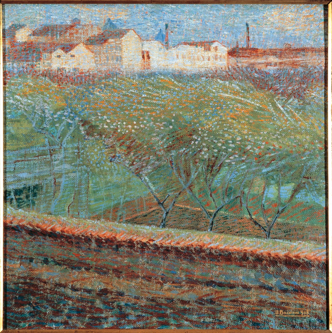 April Aften af Umberto Boccioni af Umberto Boccioni
