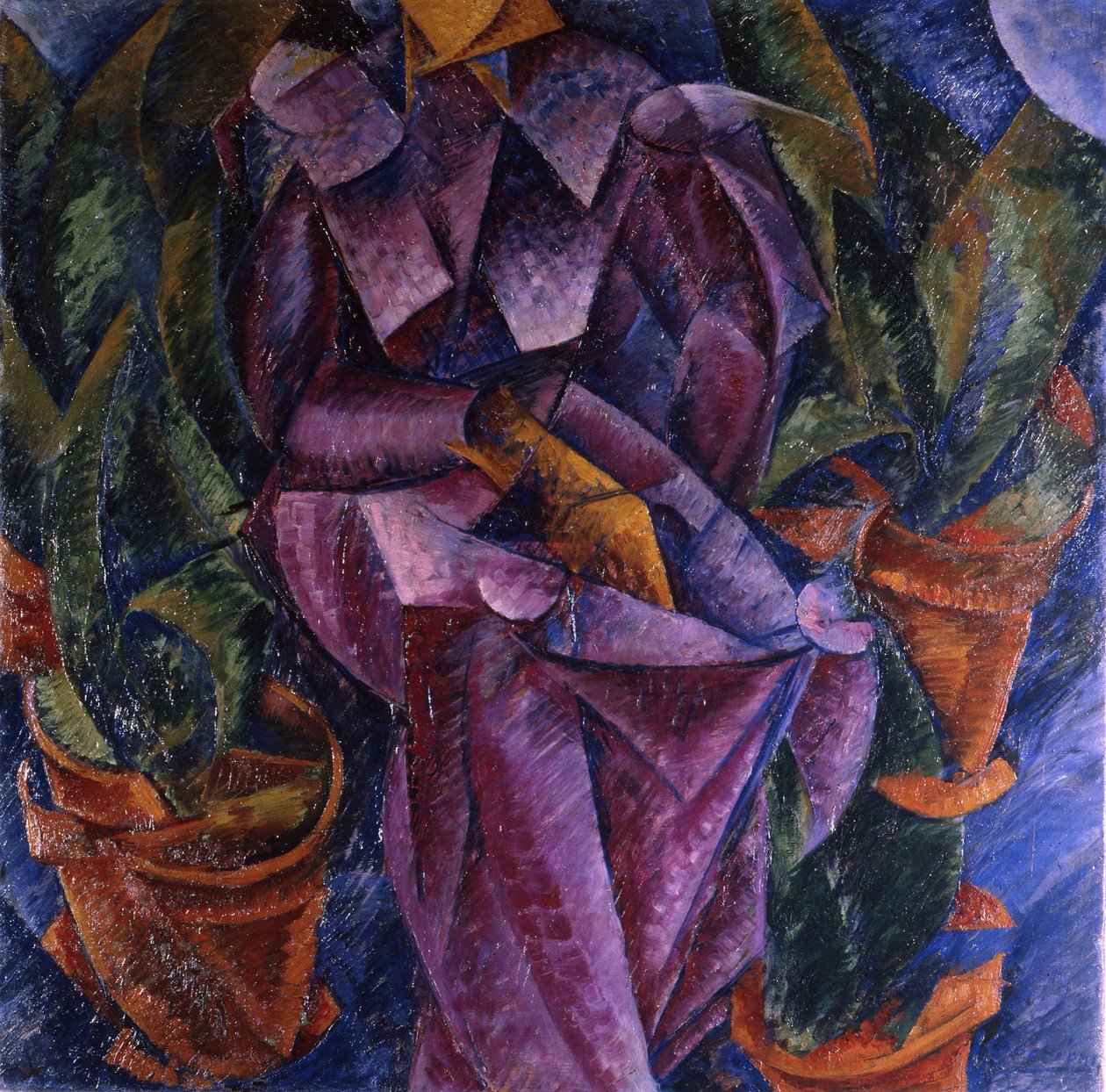 Spiralkomposition, 1913 af Umberto Boccioni