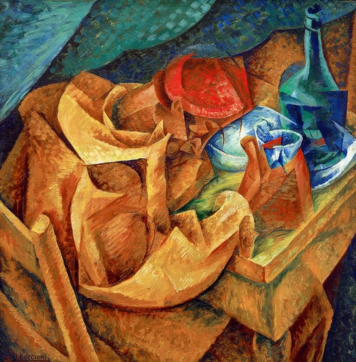 Drikkeren af Umberto Boccioni