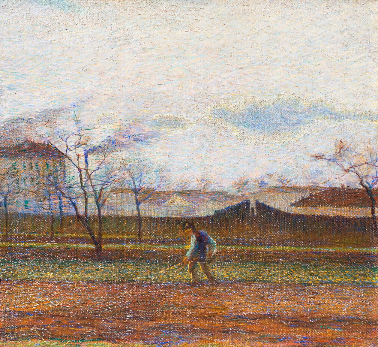 Bonde arbejder af Umberto Boccioni