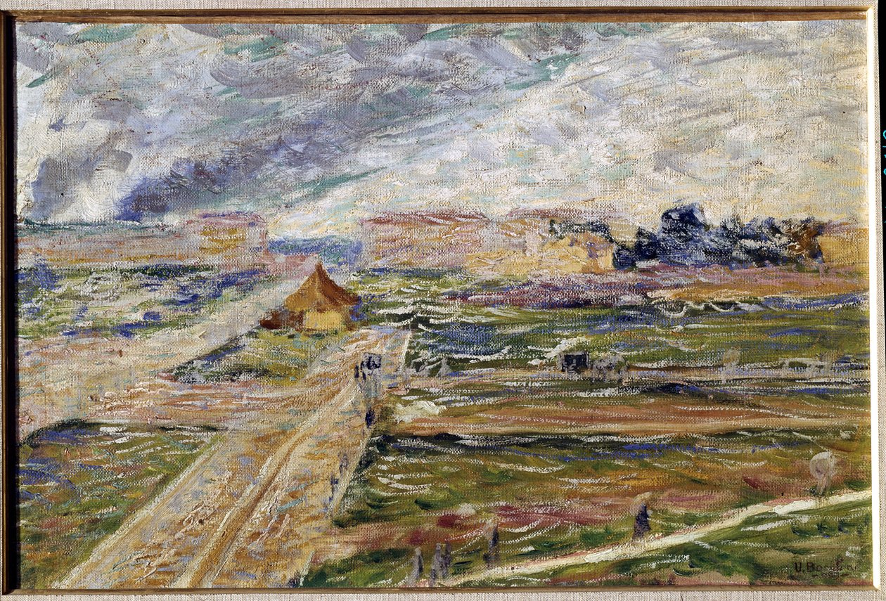 Periferi af Umberto Boccioni
