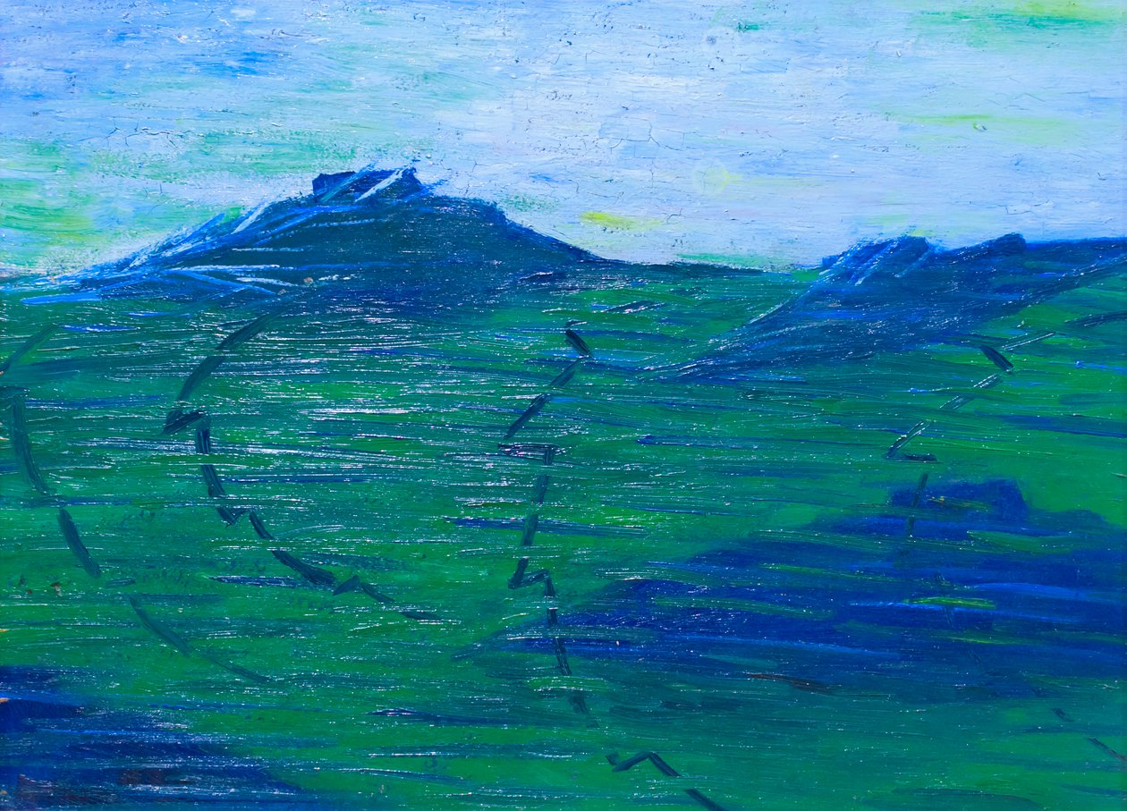 Sindetilstande: dem, der går af Umberto Boccioni