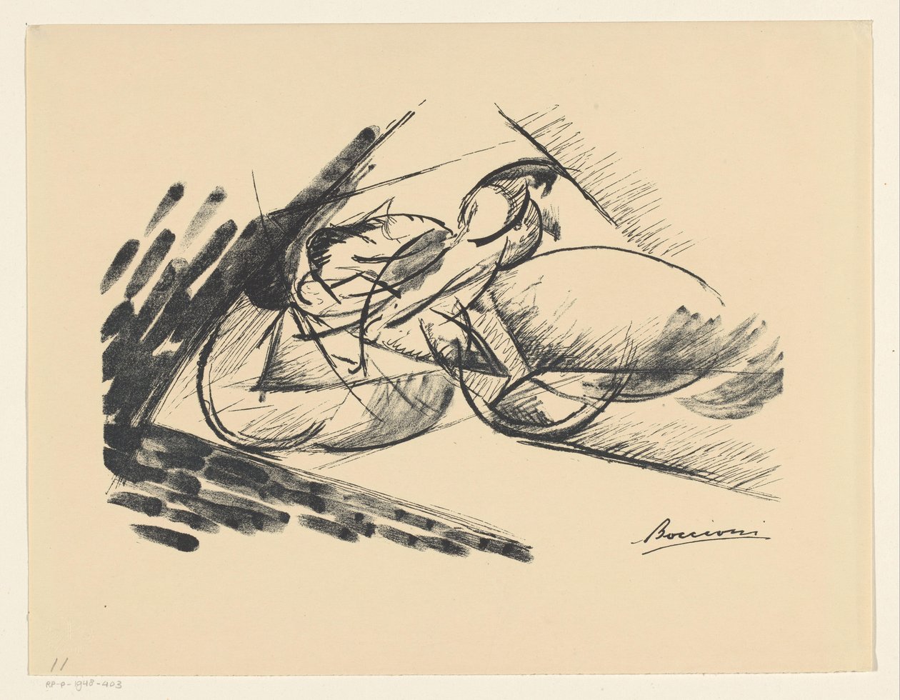 Unavngivet (hastighed) af Umberto Boccioni