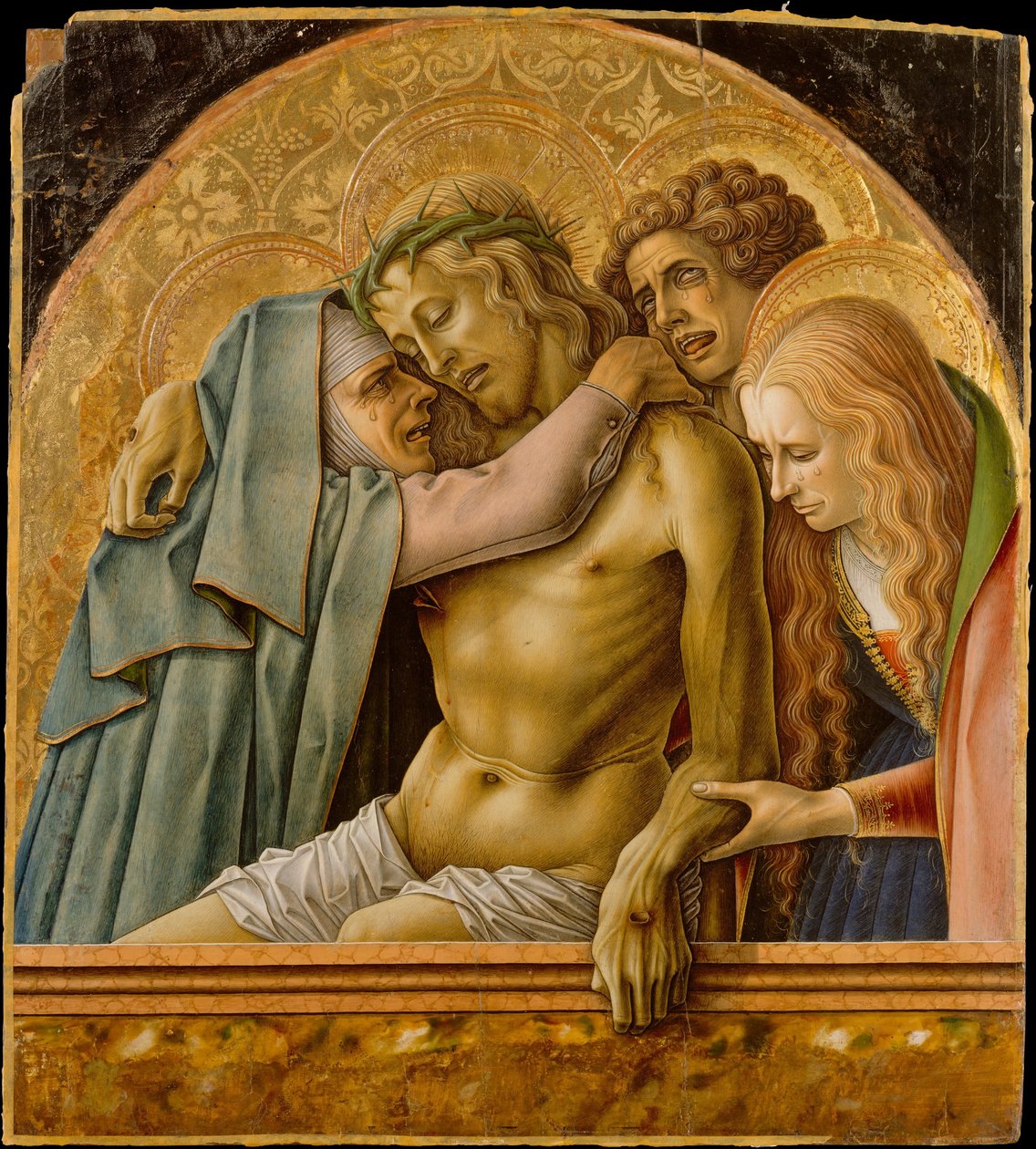Carlo crivelli, pieta fra 1476 af Unbekannt Unbekannt