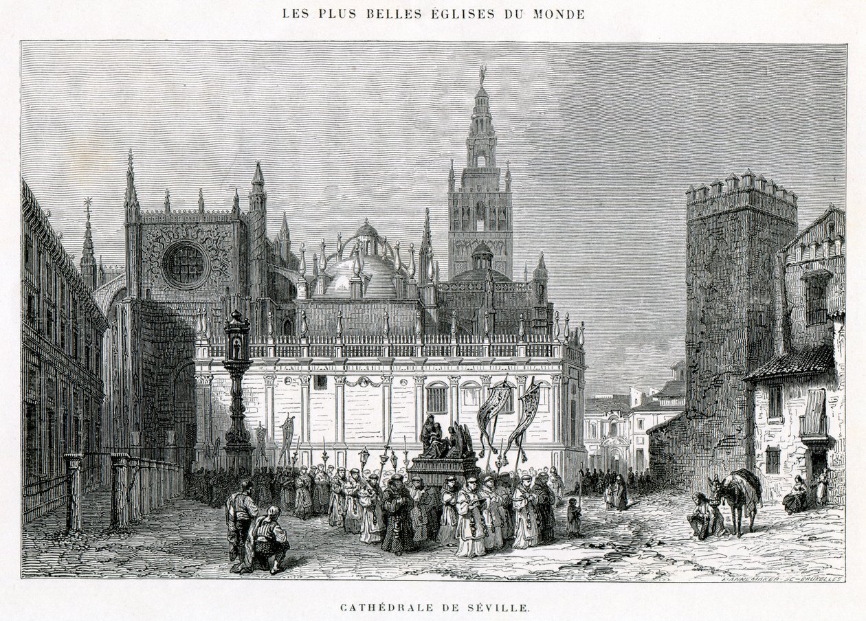 Cathedrale de Sevilla af Unbekannt Unbekannt