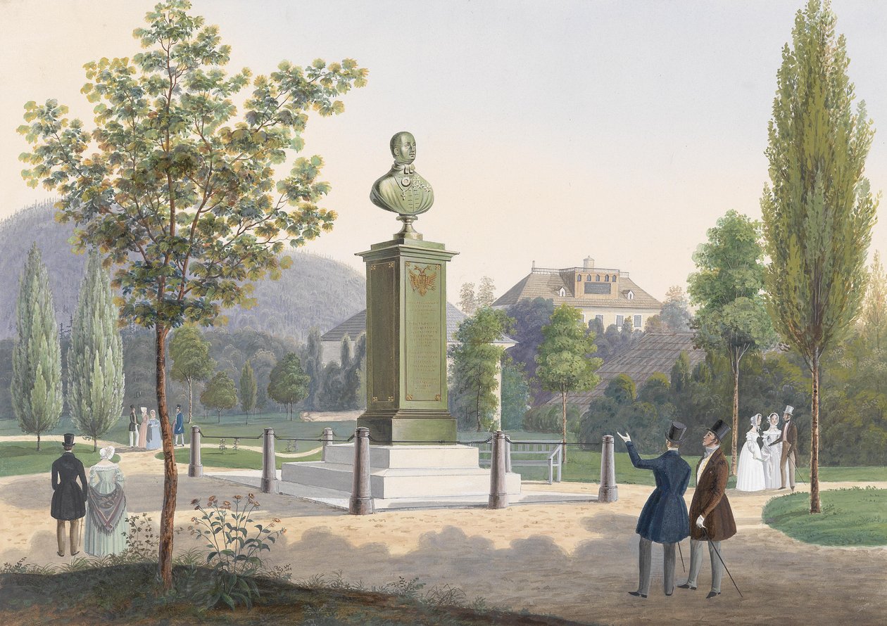 Monument for ærkehertug Rudolf Josef, kardinal ærkebiskop af Olomouc af Unbekannt Unbekannt