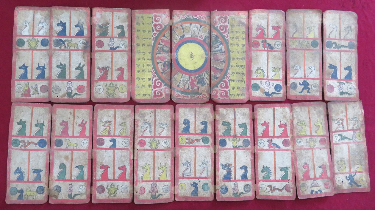 Ersu astrologisk tekst med stjernetegn af Unbekannt Unbekannt