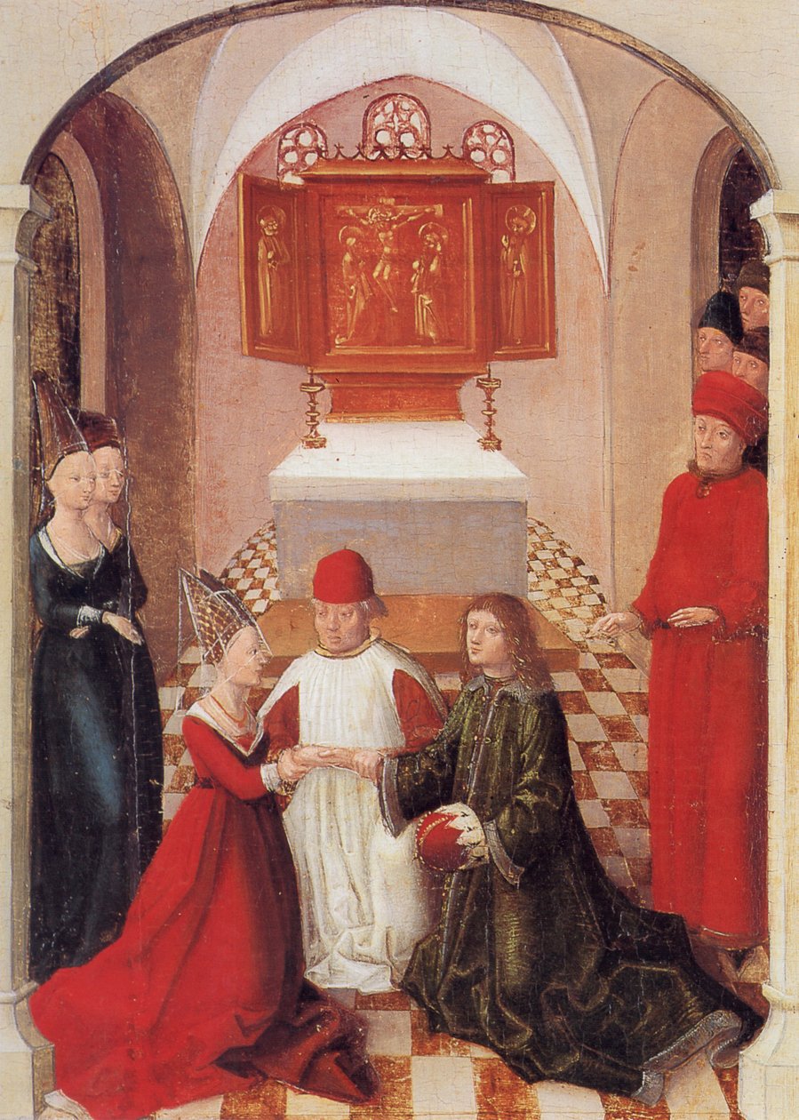 Judith von Flanders blev gift med Welf IV von Altdorf af Unbekannt Unbekannt