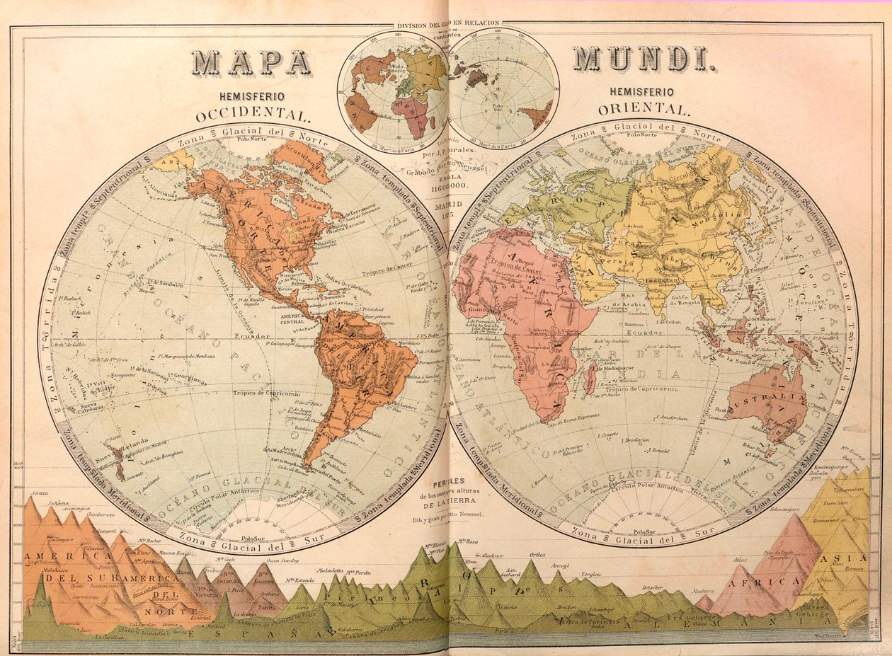 Ny universel geografi af Unbekannt Unbekannt