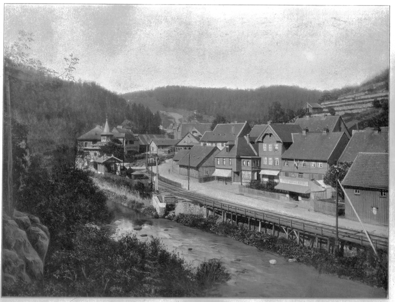 Bybilledet i Rübeland / Harz af Unbekannt Unbekannt