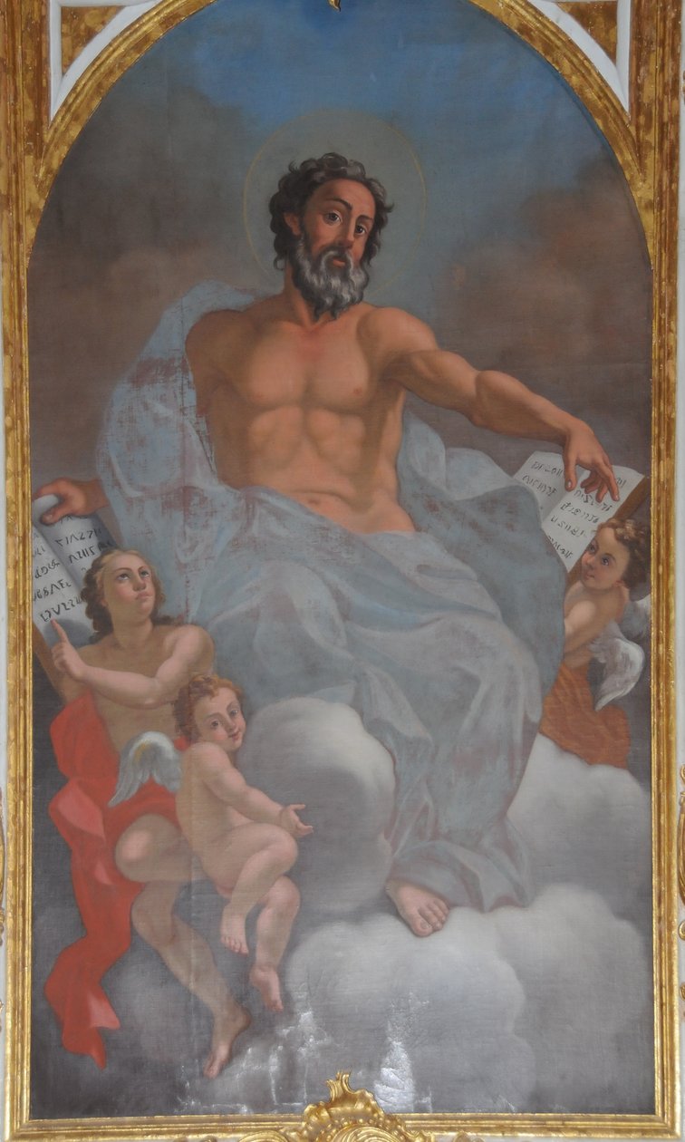 Maleri af Saint Matthew i Tibães, Braga, Portugal af Unbekannt Unbekannt