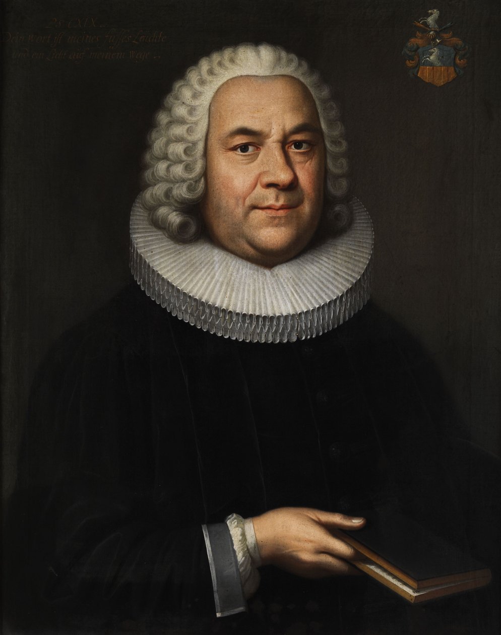 Portræt af teologen Jeremias Friedrich Reuss (1700–1777), professor i teologi i København. af Unbekannt Unbekannt