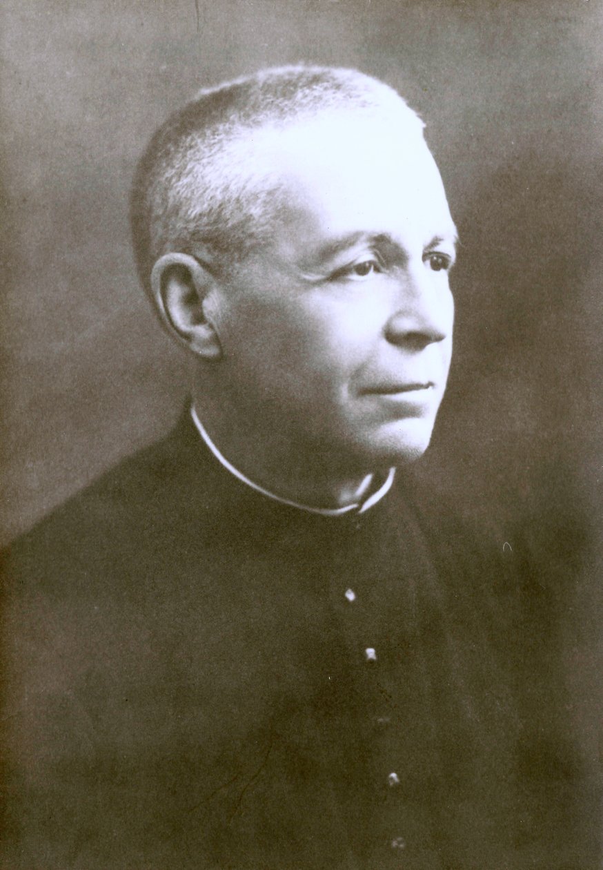 Portræt af Canon Edmond Chabot af Unbekannt Unbekannt
