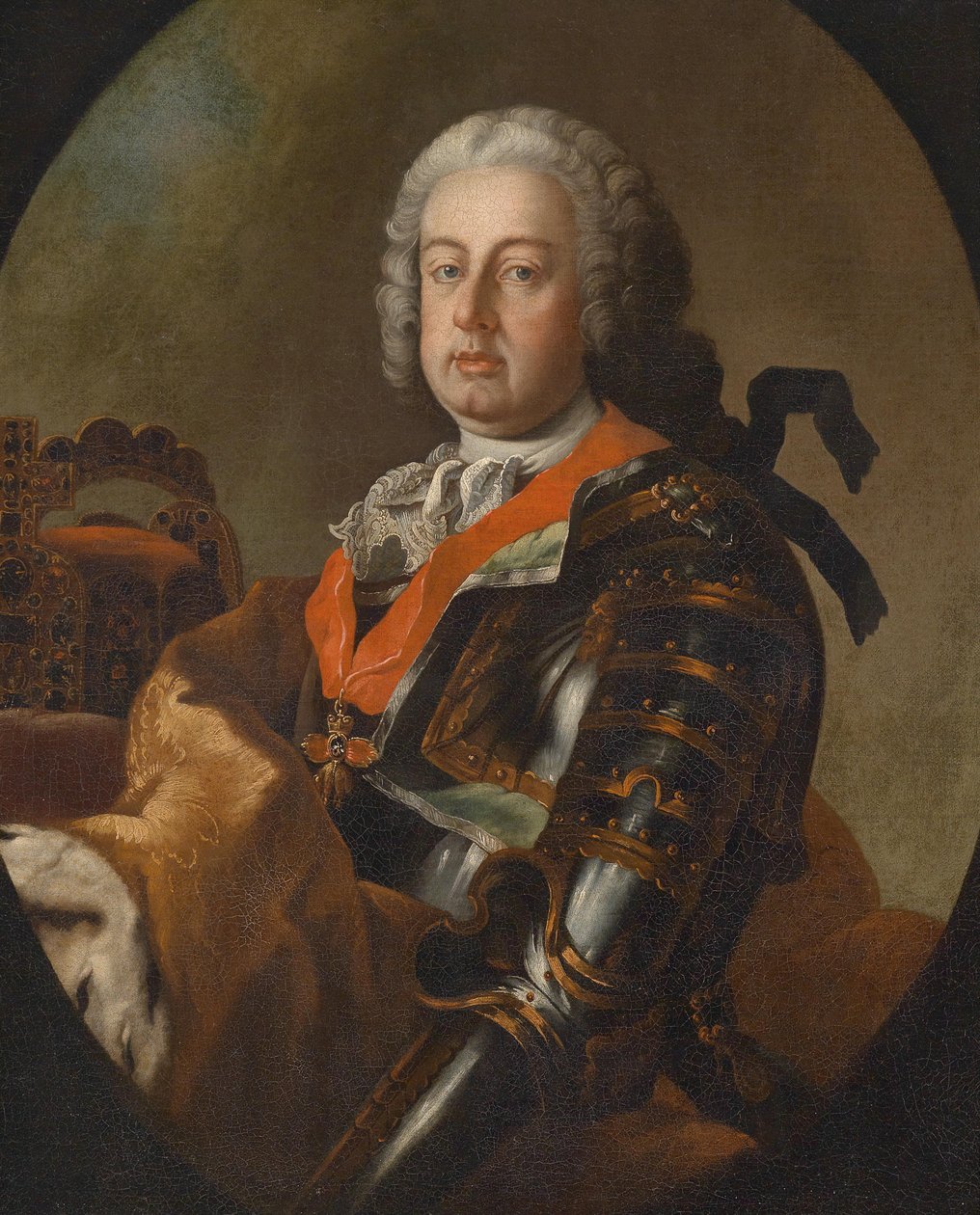 Portræt af kejser Frans I (1708-1765) af Unbekannt Unbekannt