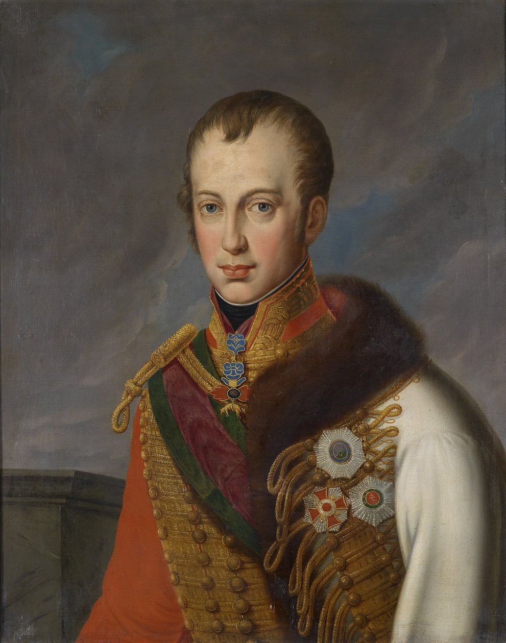 Portræt af Ferdinand I af Østrig (1793-1875) af Unbekannt Unbekannt