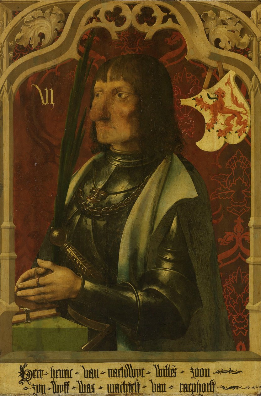 Portræt af Hendrik IV van Naaldwijk (c. 1430-96) af Unbekannt Unbekannt