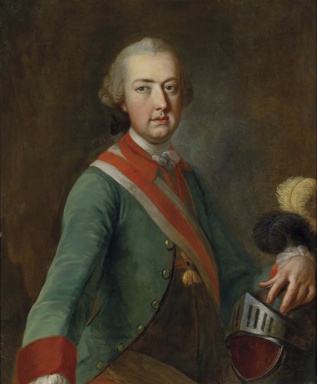 Portræt af Joseph II, den hellige romerske kejser (1741-1790) af Unbekannt Unbekannt