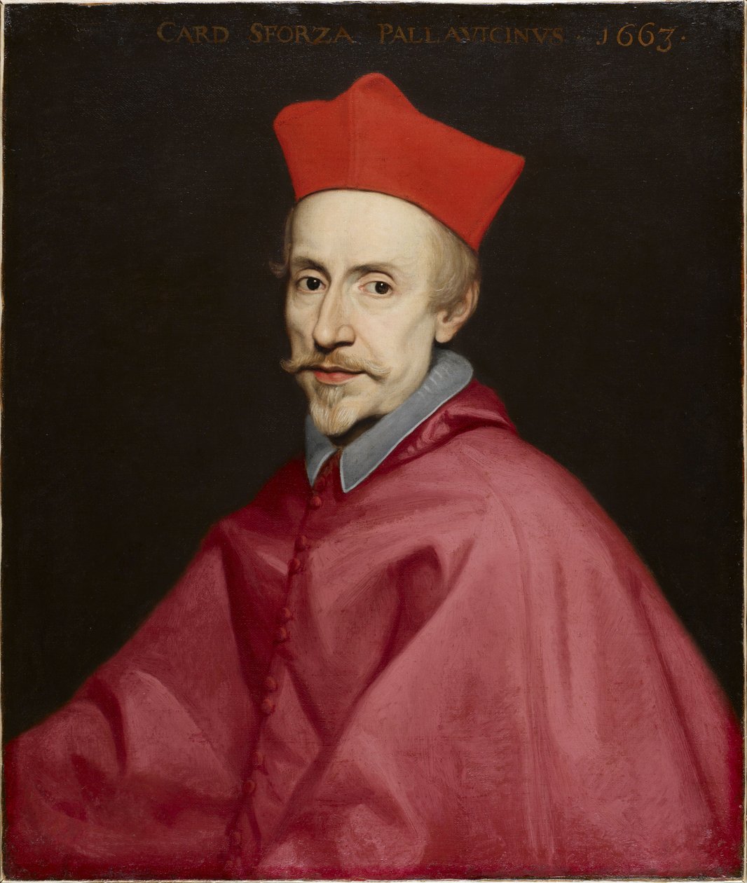 Portræt af Pietro, kardinal Sforza Pallavicino (1607-1667) af Unbekannt Unbekannt