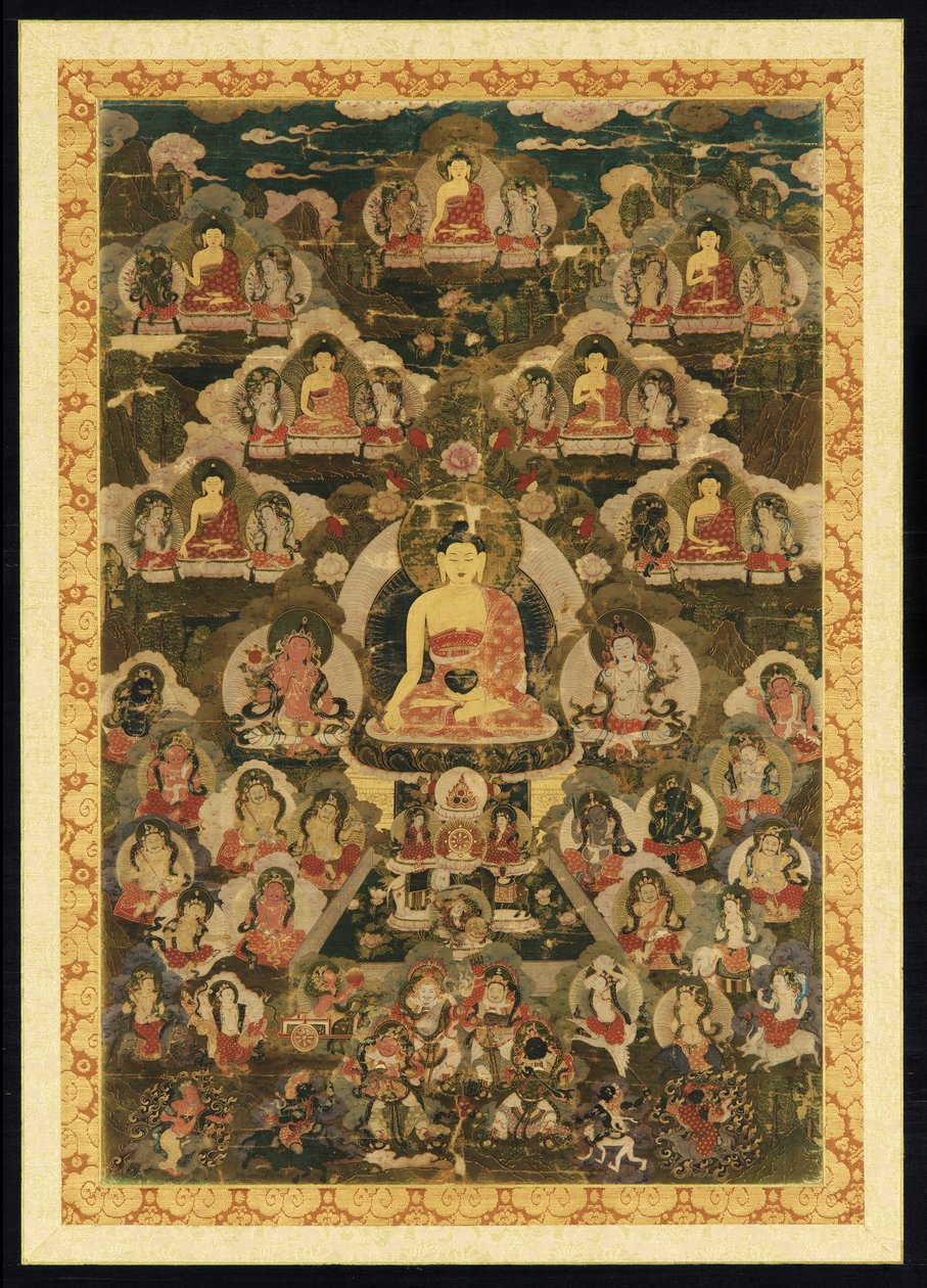 De otte medicinbuddhaer af Unbekannt Unbekannt