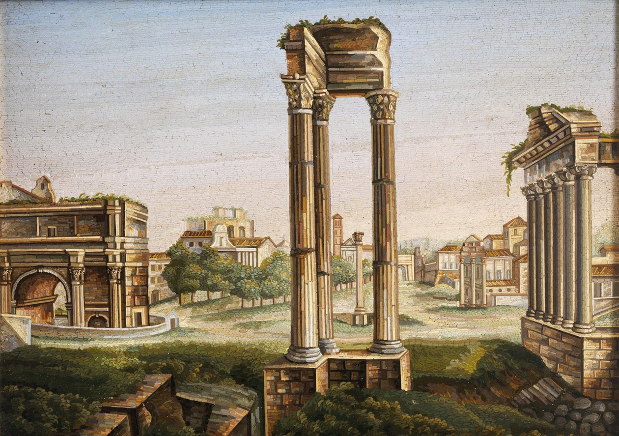 Forum Romanum af Unbekannt Unbekannt