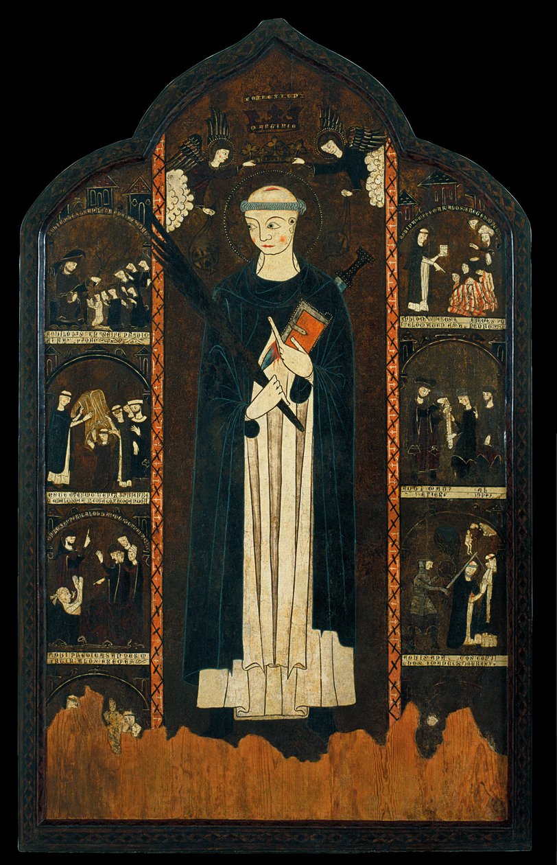 Altertavle af Sankt Peter Martyr af Unbekannt Unbekannt