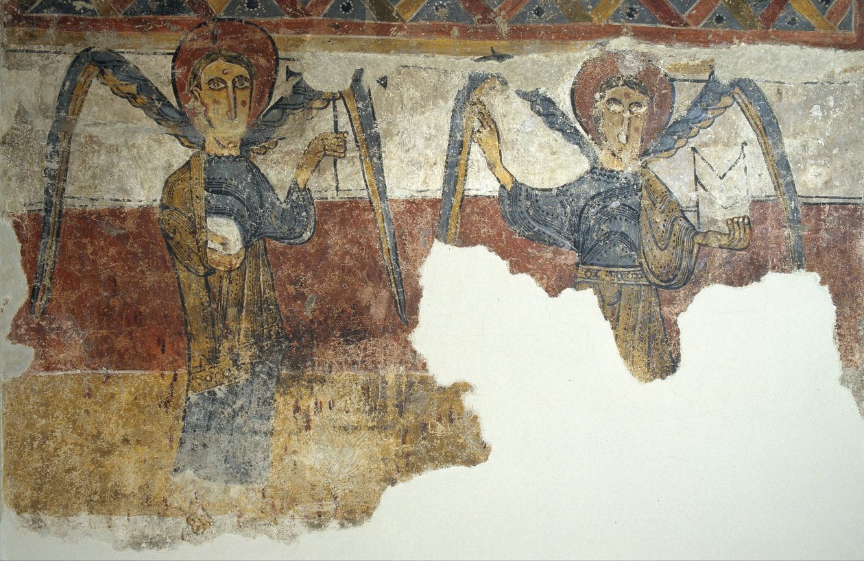 Engle fra Santa Maria de Taüll af Unbekannt Unbekannt