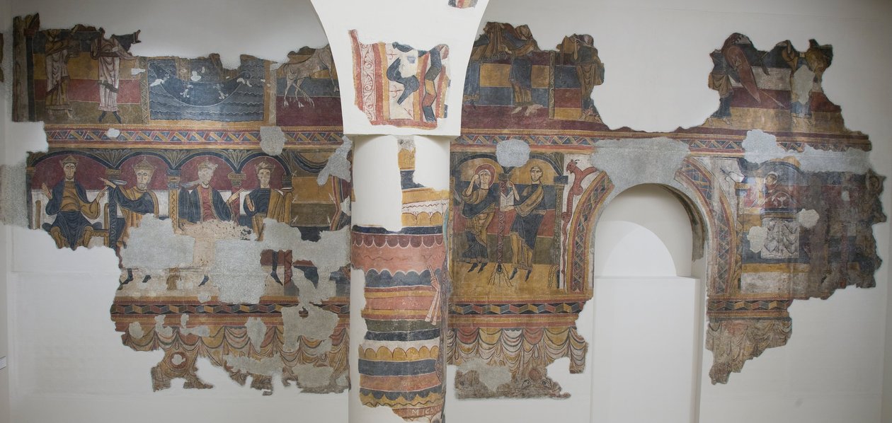 Bibelske scener fra Santa Maria de Taüll af Unbekannt Unbekannt
