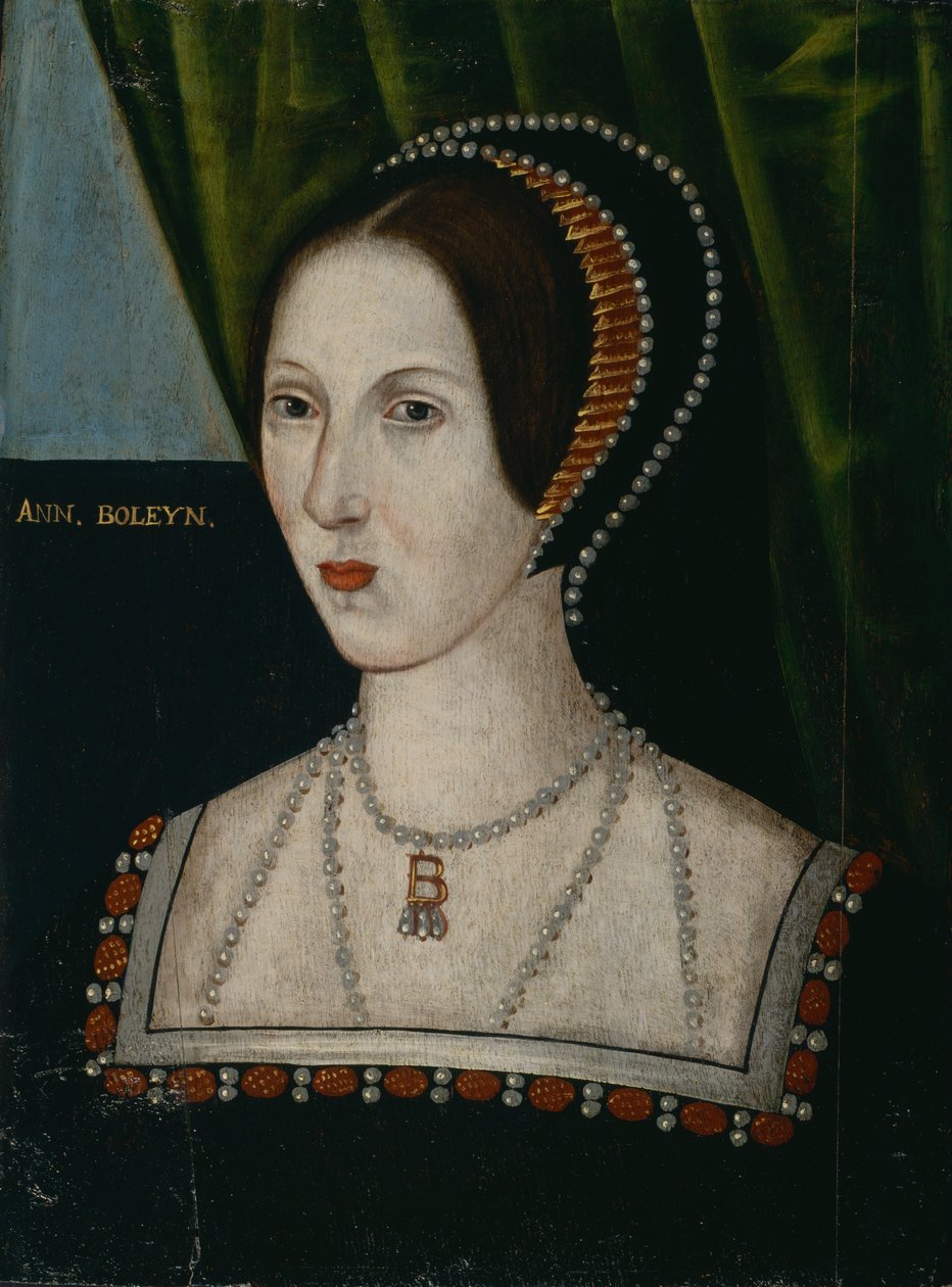 British School - Dronning Anne Boleyn af Unbekannt Unbekannt