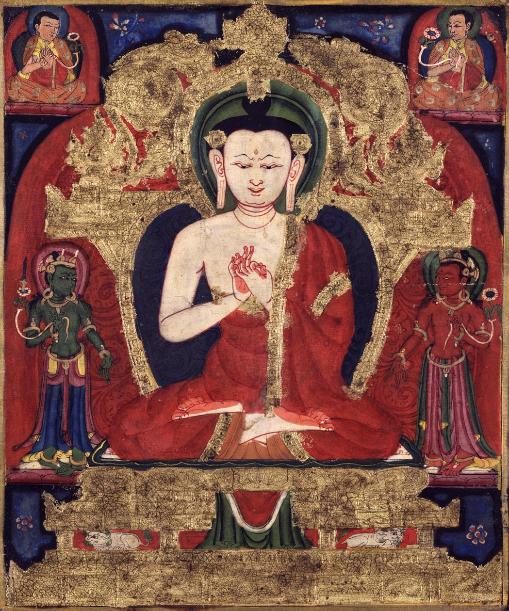 Buddha Vairocana af Unbekannt Unbekannt