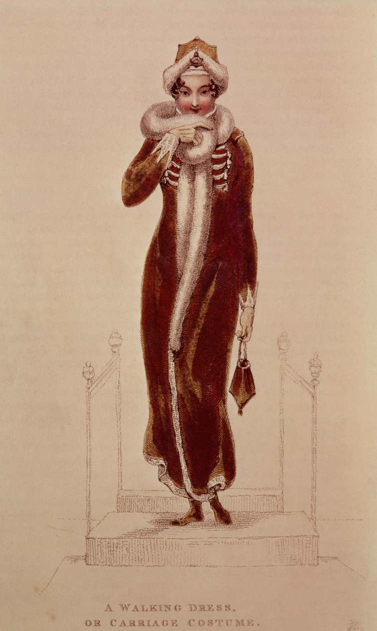 Vognkostume, Ackermann-tryk, 1811 af Unbekannt Unbekannt