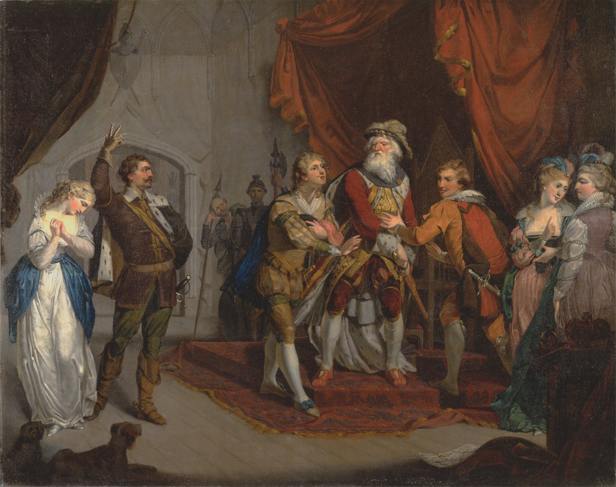Cordelia Mestret af Earl of Kent, fra Shakespeares af Unbekannt Unbekannt