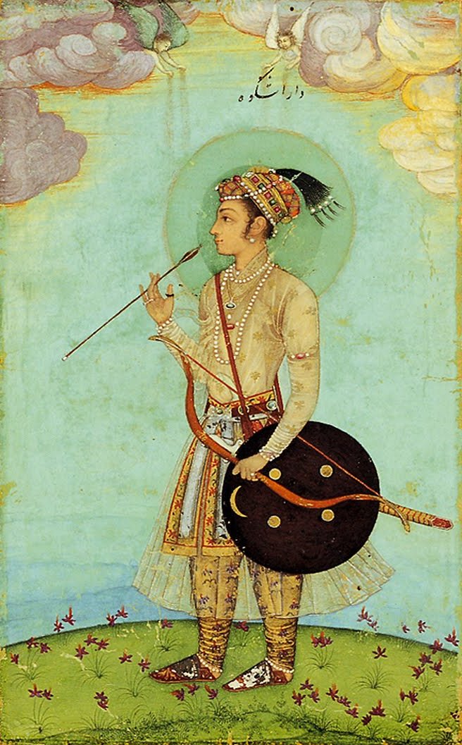 Dara Shikoh som en dreng beskåret af Unbekannt Unbekannt